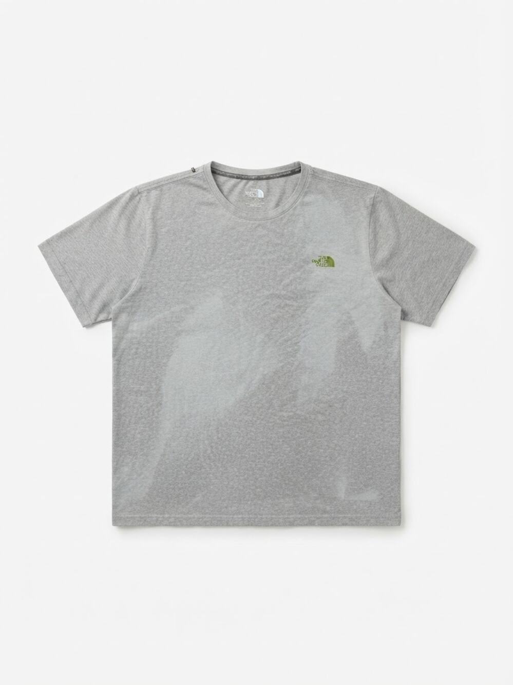 The North Face Men Gray Logo T-Shirt Size L Short Sleeve Athletic Casual
